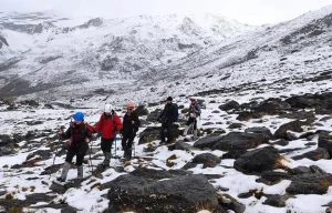 Subida al Mulhacén en Invierno