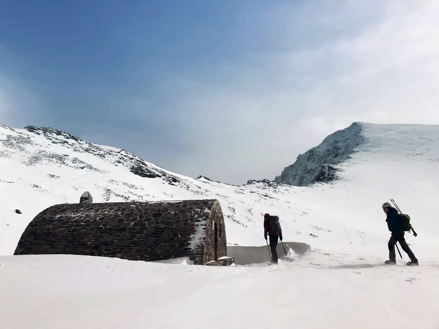 Subida al Mulhacén en Invierno
