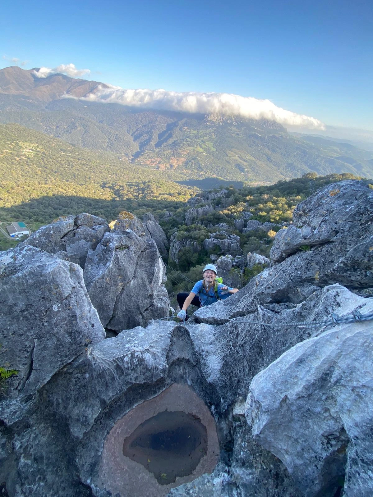 Vías ferrata exigentes en la Serranía de Ronda con guía titulado